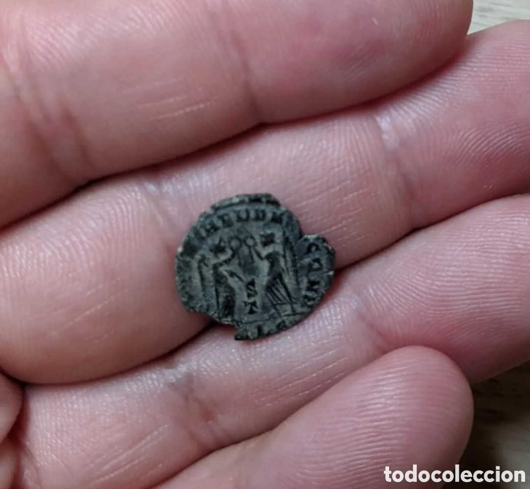 Monedas Imperio romano: CONSTANCIO II (347-348 dC) Medio Centenional - Foto 2