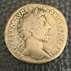 Monedas Imperio Romano: MONEDA MARCO AURELIO SESTERCIO (BRONZE )