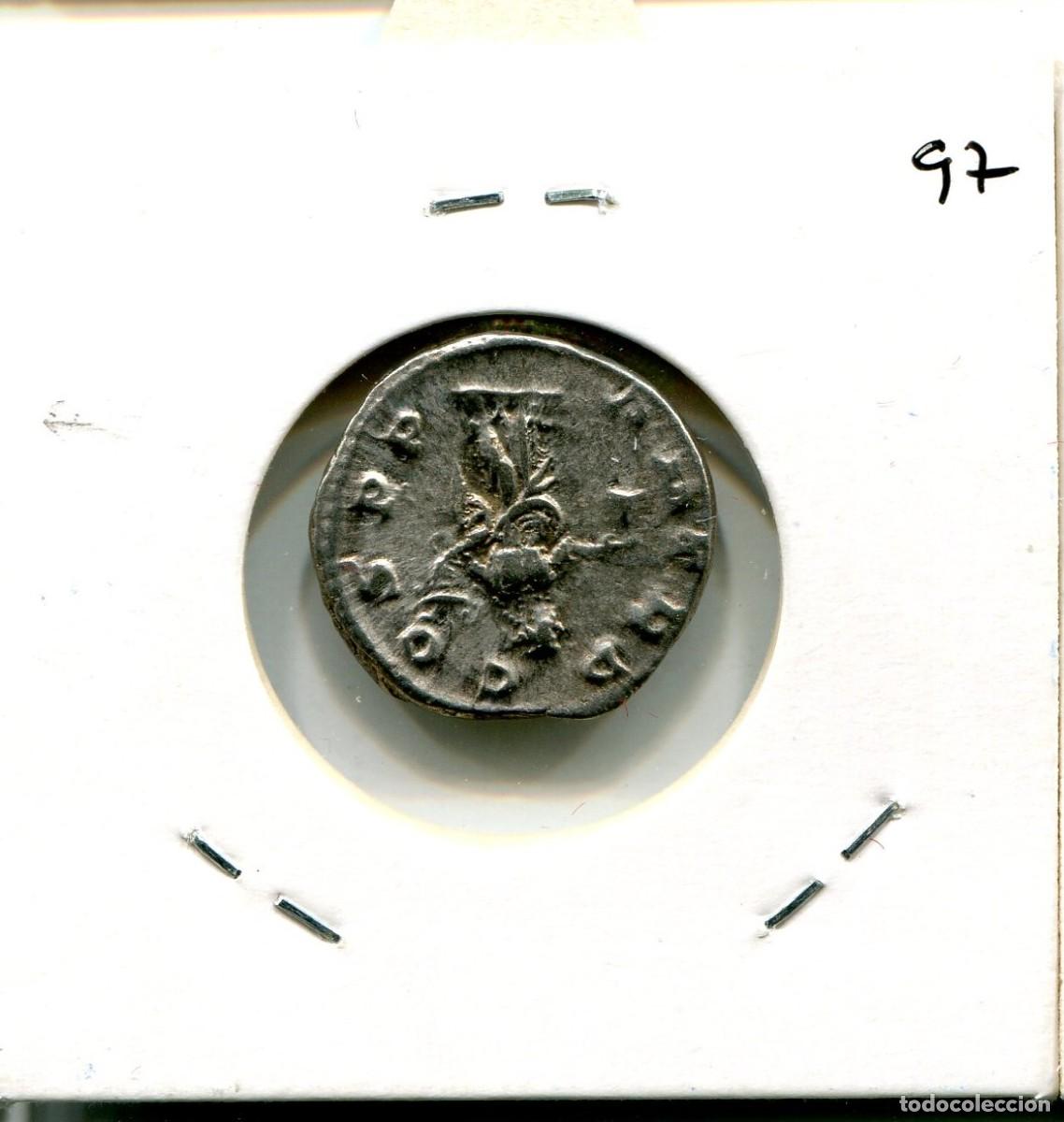 Monedas Imperio romano: DENARIO ALEJANDRO SEVERO 222 d.c ( MES2797 ) - Foto 2