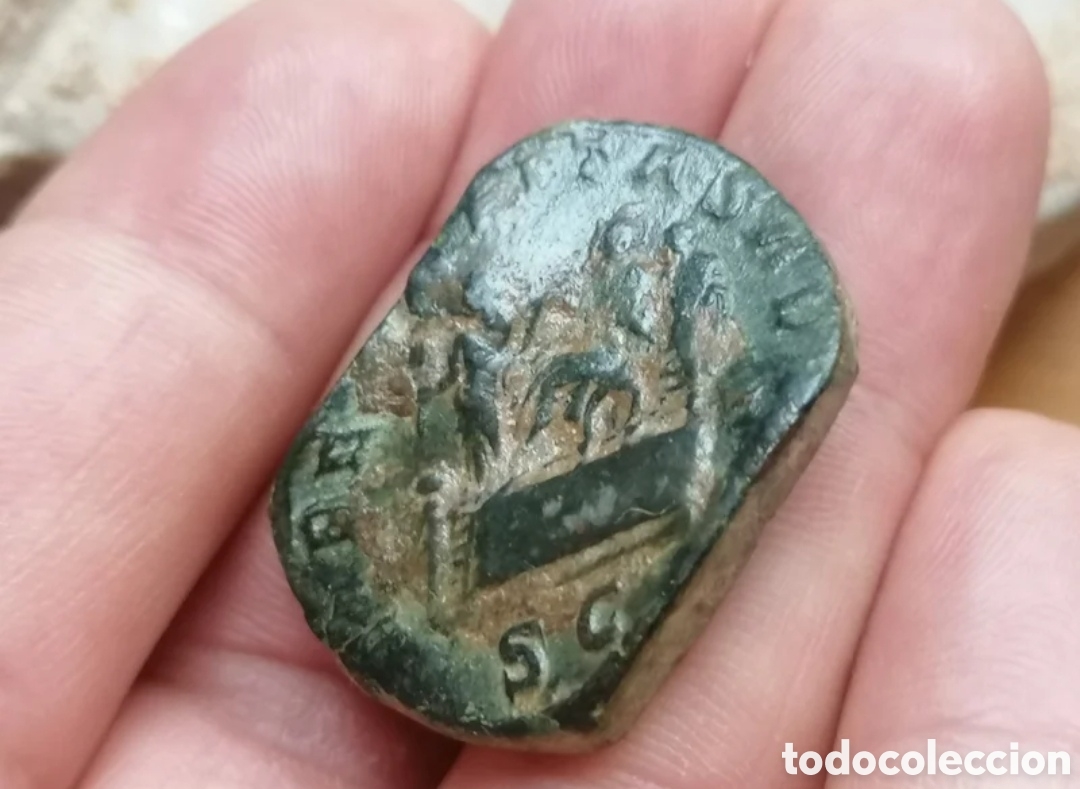 Monedas Imperio romano: SESTERCIO DE TRAJANO DECIO - Foto 5