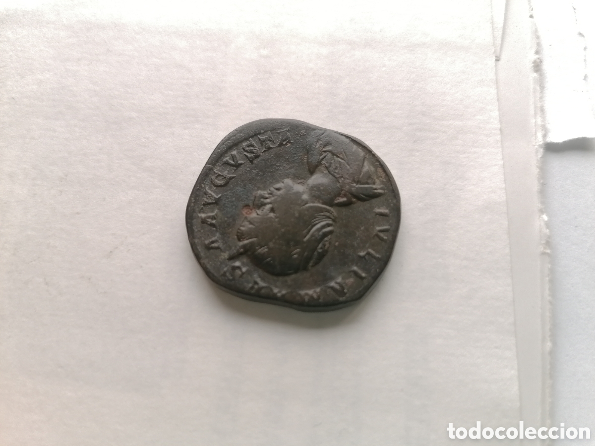 Monedas Imperio romano: SESTERCIO DE JULIA MAESA - Foto 2