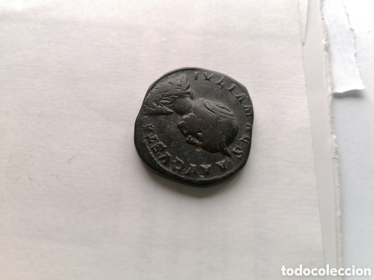 Monedas Imperio romano: SESTERCIO DE JULIA MAESA - Foto 3