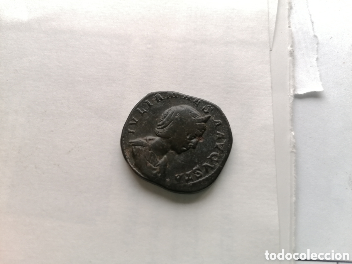 Monedas Imperio romano: SESTERCIO DE JULIA MAESA - Foto 4