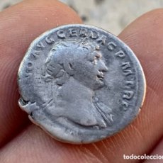 Monedas Imperio Romano: DENARIO PLATA TRAJANO (98-117 D.C)