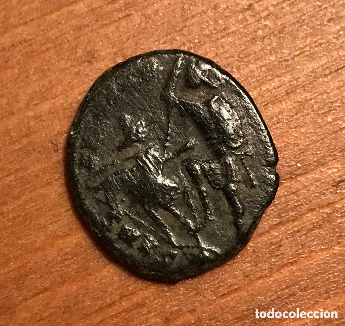 Monedas Imperio romano: Moneda Romana. Constancio II. 348-358 DC. MBC+. - Foto 2
