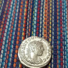 Monedas Imperio Romano: DENARIO DEL EMPERADOR HELIOGÁBALO (228-223 D.C.,)