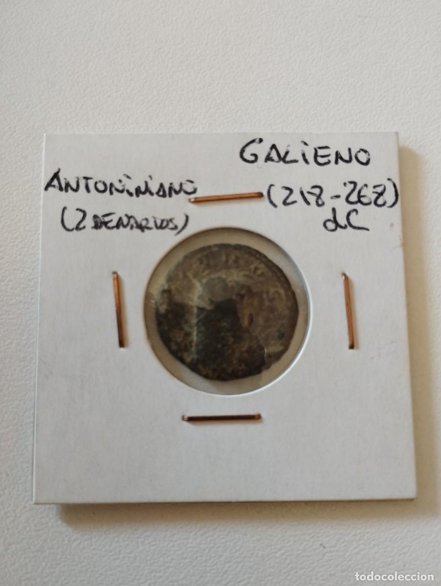 Monedas Imperio romano: Moneda Galieno Antoniniano - Foto 1