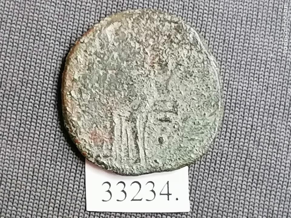 Monedas Imperio romano: Espa&ntilde;a, Iberia, Irippo , 1 As, 30 a.C. - Foto 2