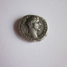 Monedas Imperio Romano: DENARIO DE ANTONINO PIO. ANNONA AUG. PLATA.