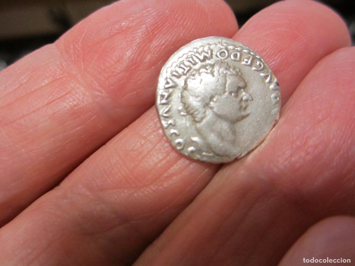 Monedas Imperio romano: DENARIO DE PLATA DE DOMICIANO (69-79 - Foto 1