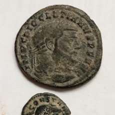 Monedas Imperio Romano: DIOCLECIANO Y CONSTANTE I - SIGLO III Y IV - FOLIS Y FRAC.CENT.
