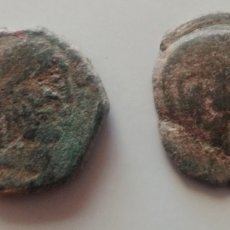 Monedas Imperio Romano: 2 BONITOS SEMIS DE OBULCO.