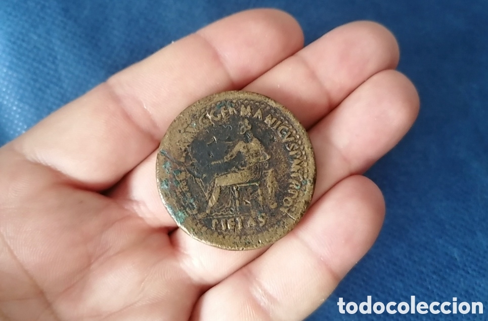 Monedas Imperio romano: SESTERCIO DE CALIGULA - Foto 1