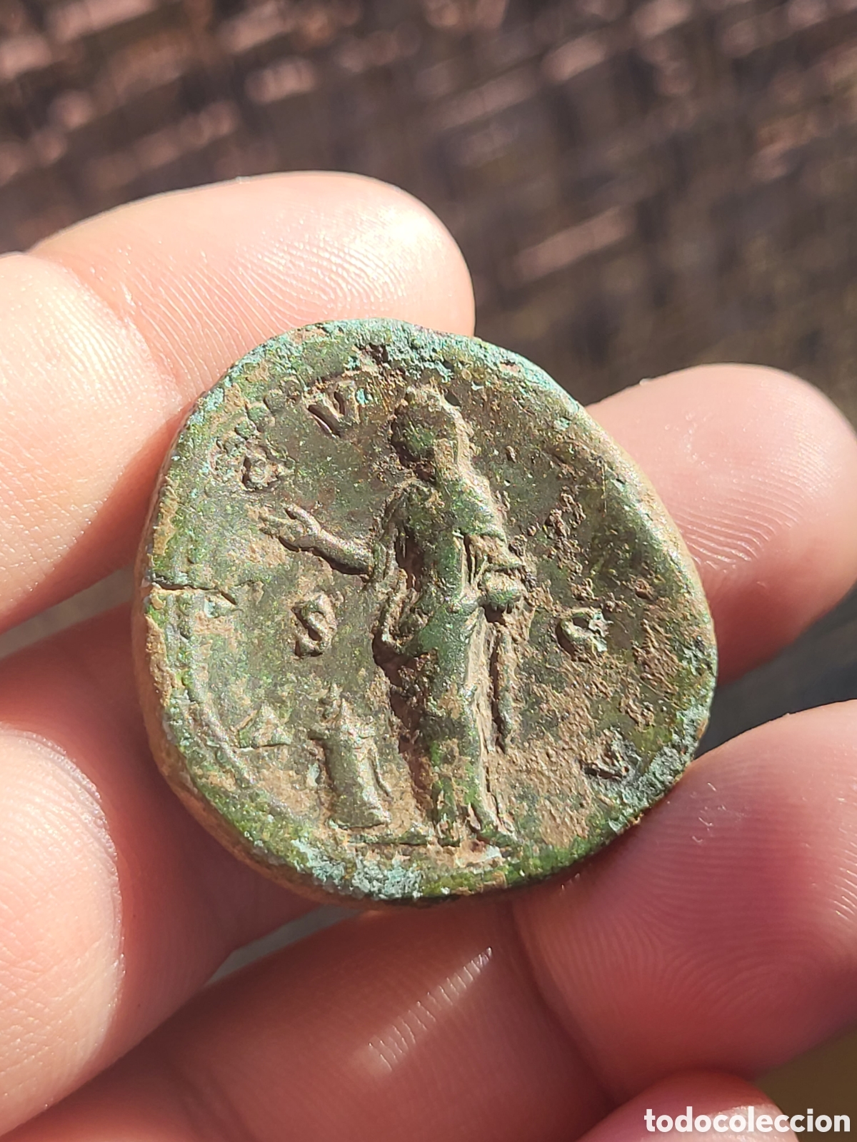 Monedas Imperio romano: SESTERCIO FAUSTINA MADRE - Foto 4