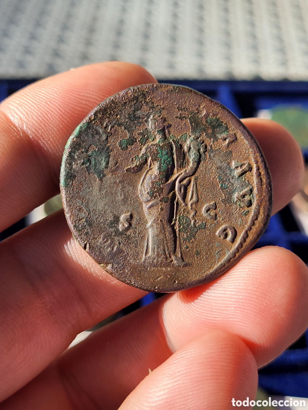 Monedas Imperio romano: SESTERCIO ANTONINO PIO - Foto 2