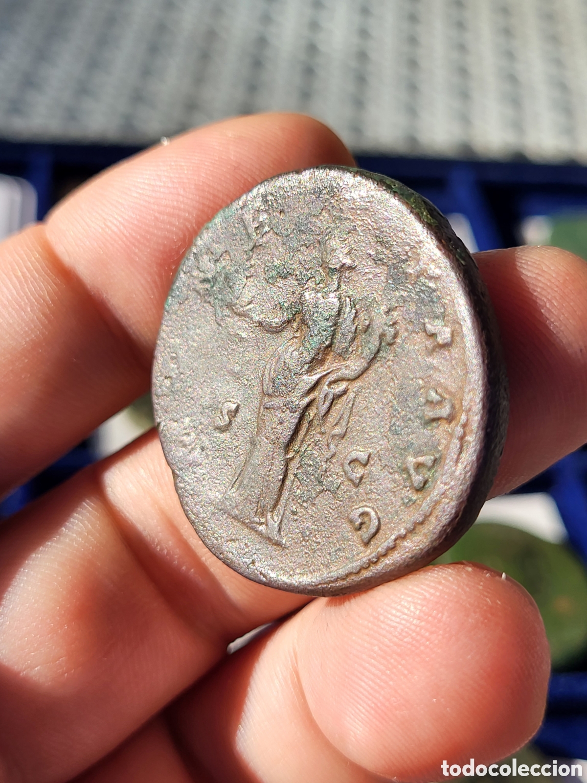 Monedas Imperio romano: SESTERCIO ANTONINO PIO - Foto 4