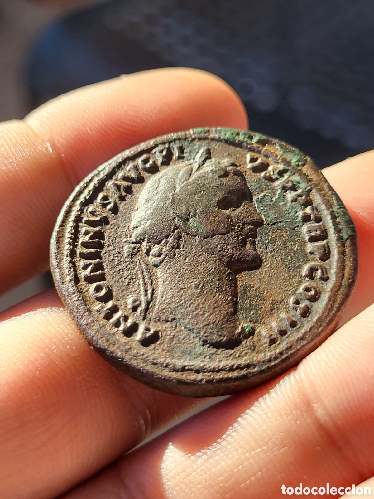 Monedas Imperio romano: SESTERCIO ANTONINO PIO - Foto 5