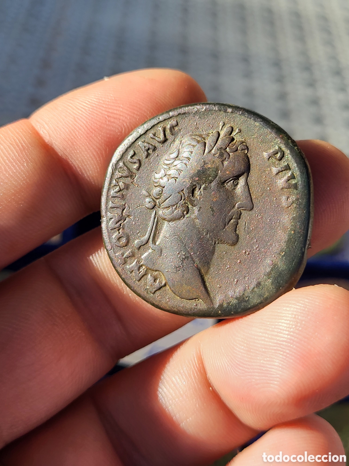 Monedas Imperio romano: SESTERCIO ANTONINO PIO - Foto 2