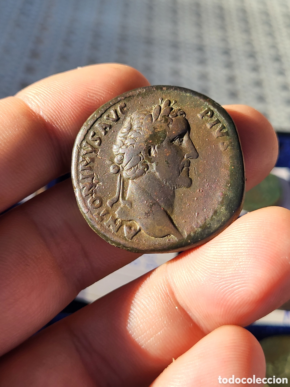 Monedas Imperio romano: SESTERCIO ANTONINO PIO - Foto 1