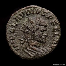 Monedas Imperio Romano: IMPERIO ROMANO - CLAUDIO II, ANTONINIANO. MEDIOLANUM, PAX AVG. T