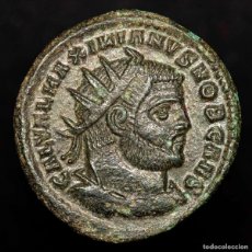 Monedas Imperio Romano: GALERIO CESAR, CUARTO FOLLIS RADIADO HERACELA CONCORDIA MILITVM - HΔ