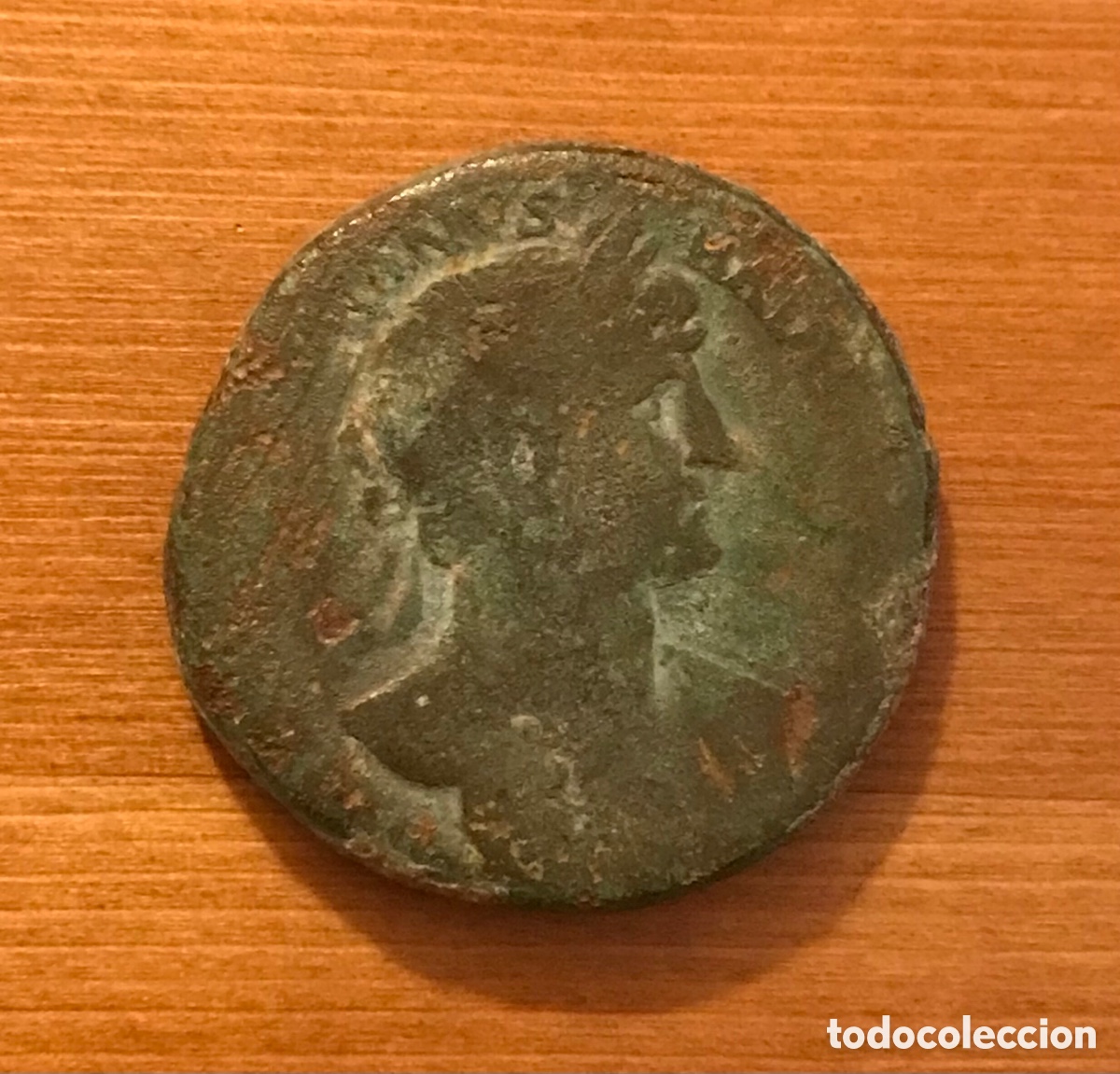 Monedas Imperio romano: Sestercio Romano. A clasificar. - Foto 1