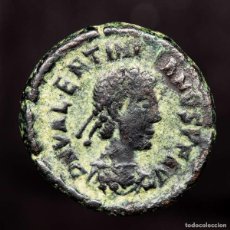 Monedas Imperio Romano: VALENTINIANO II, AE13. SISCIA. VICTORIA AVGG//BSIS. SCARCE & NICE!