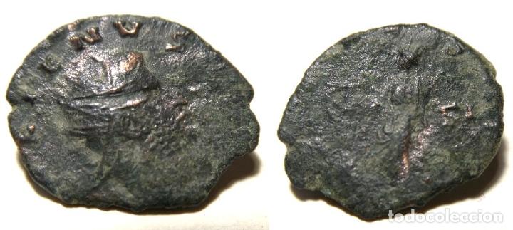 Monedas Imperio romano: MONEDA ROMANA DEL EMPERADOR GALLIENO - Foto 1