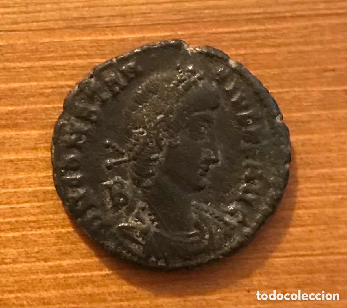 Monedas Imperio romano: Moneda Imperio Romano. Constancio II. 350-351dc. - Foto 1