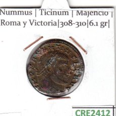 Monedas Imperio Romano: CRE2412 MONEDA ROMANA NUMMUS VER DESCRIPCION EN FOTO