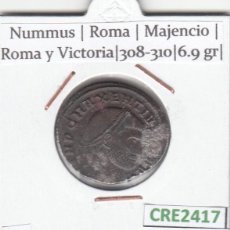 Monedas Imperio Romano: CRE2417 MONEDA ROMANA NUMMUS VER DESCRIPCION EN FOTO