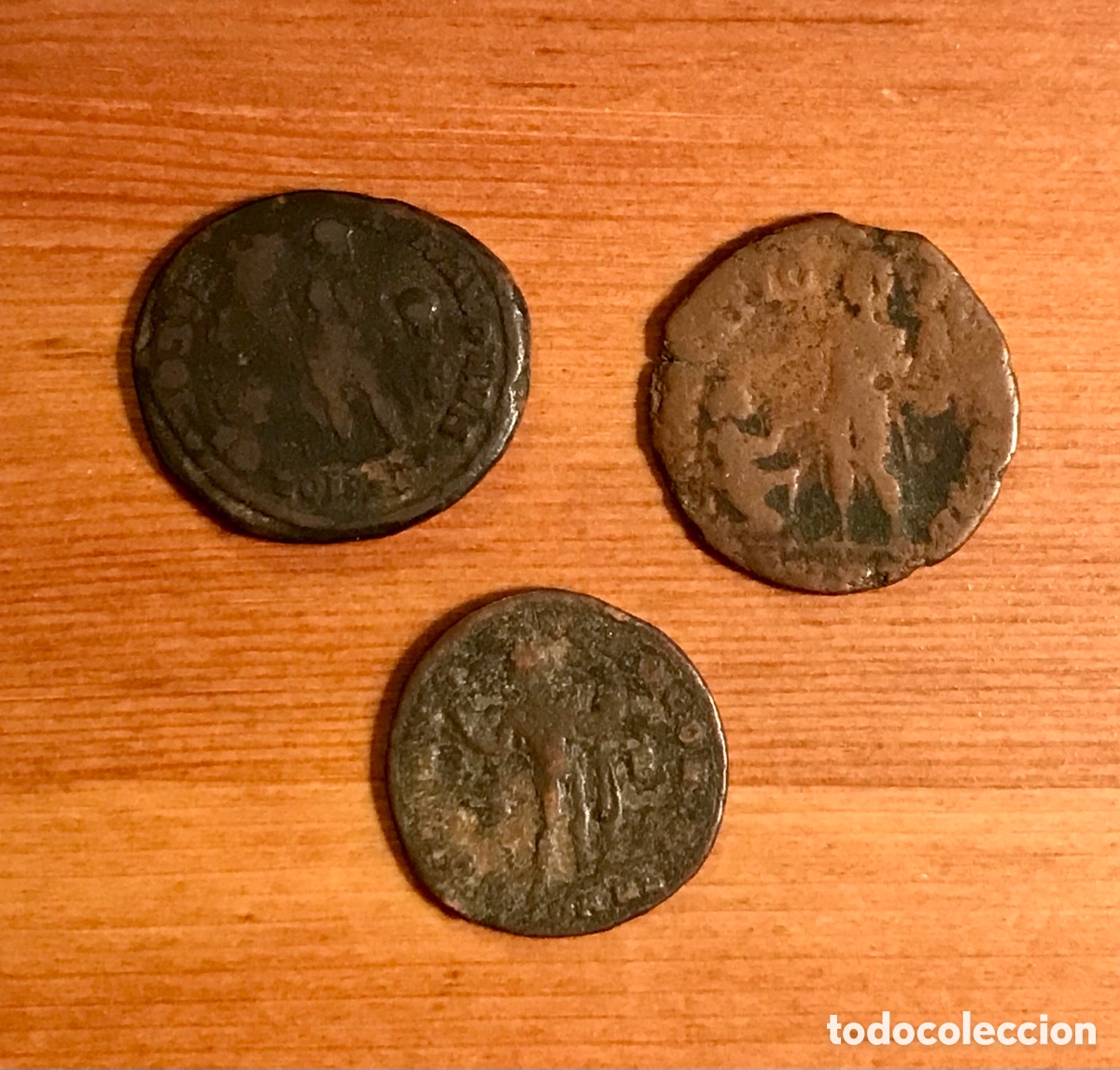 Monedas Imperio romano: Lote de 3 monedas romanas. - Foto 2