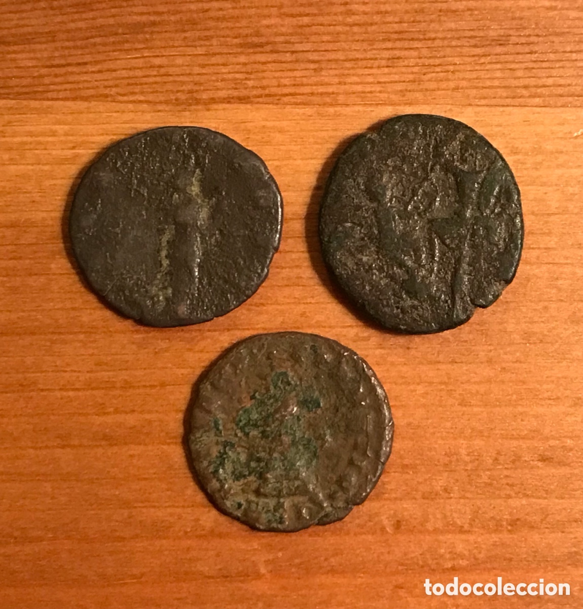 Monedas Imperio romano: Lote de 3 monedas romanas. - Foto 2