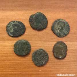 Lote de 6 monedas romanas.