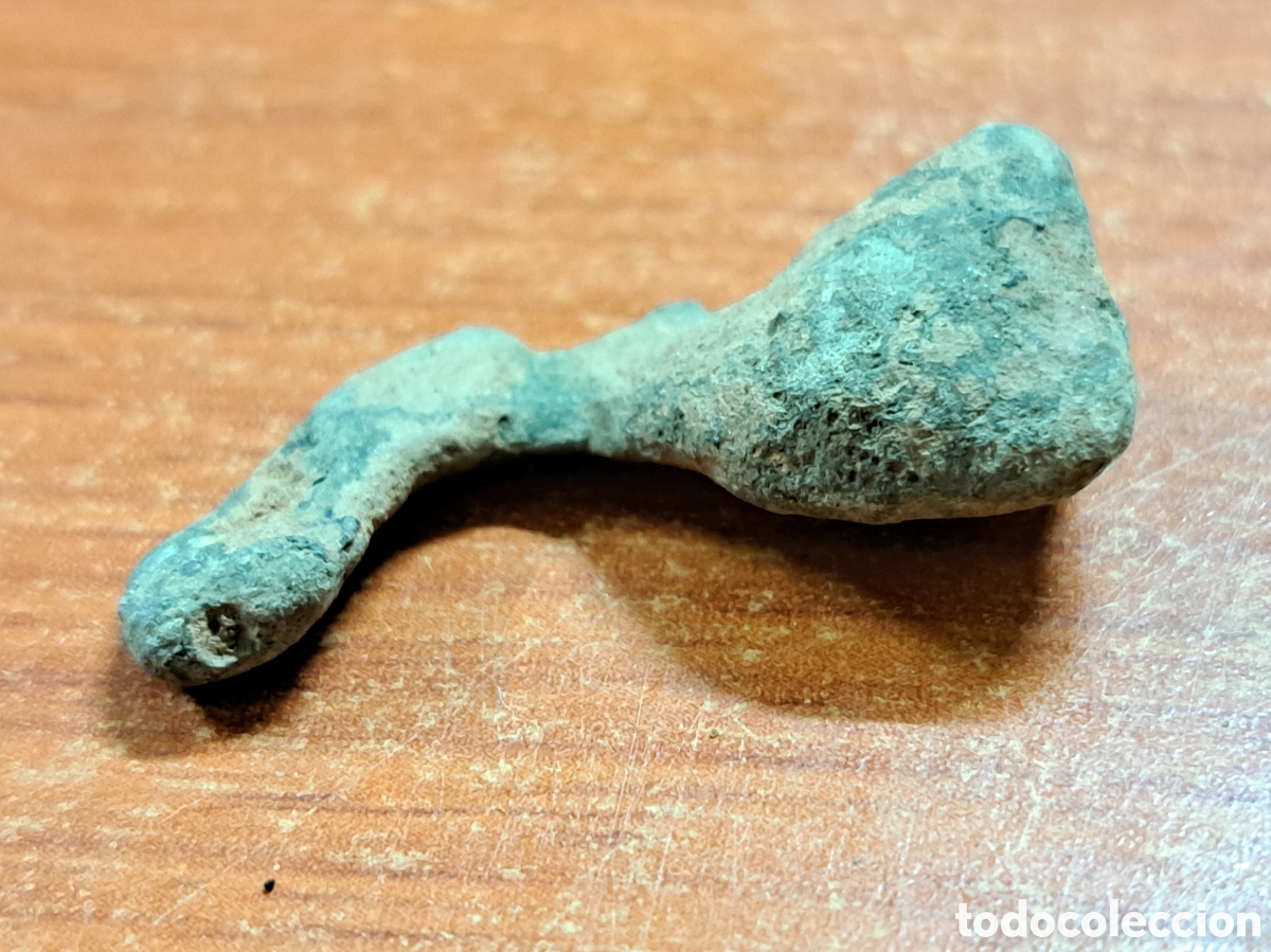 Monedas Imperio romano: &Eacute;poca romana pata de le&oacute;n en bronce epoca imperial - Foto 3