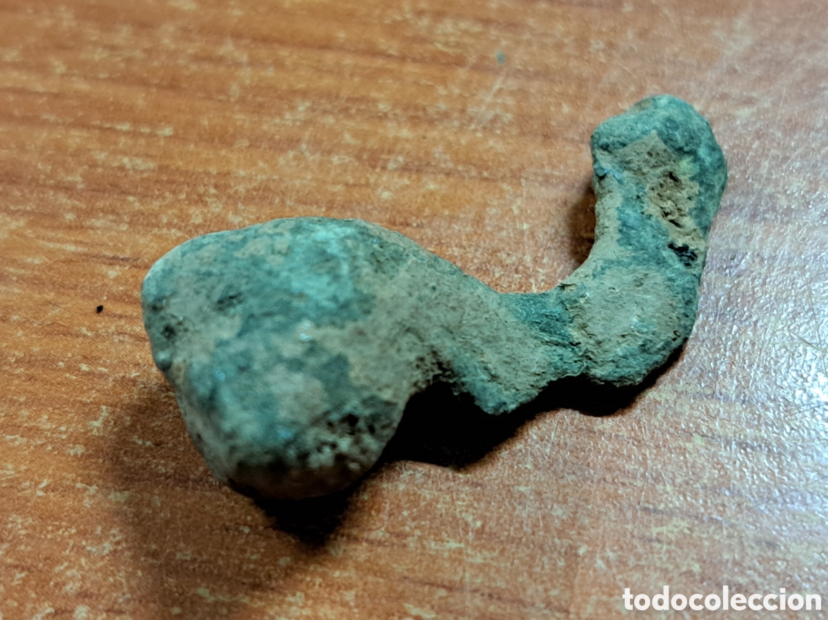 Monedas Imperio romano: &Eacute;poca romana pata de le&oacute;n en bronce epoca imperial - Foto 4
