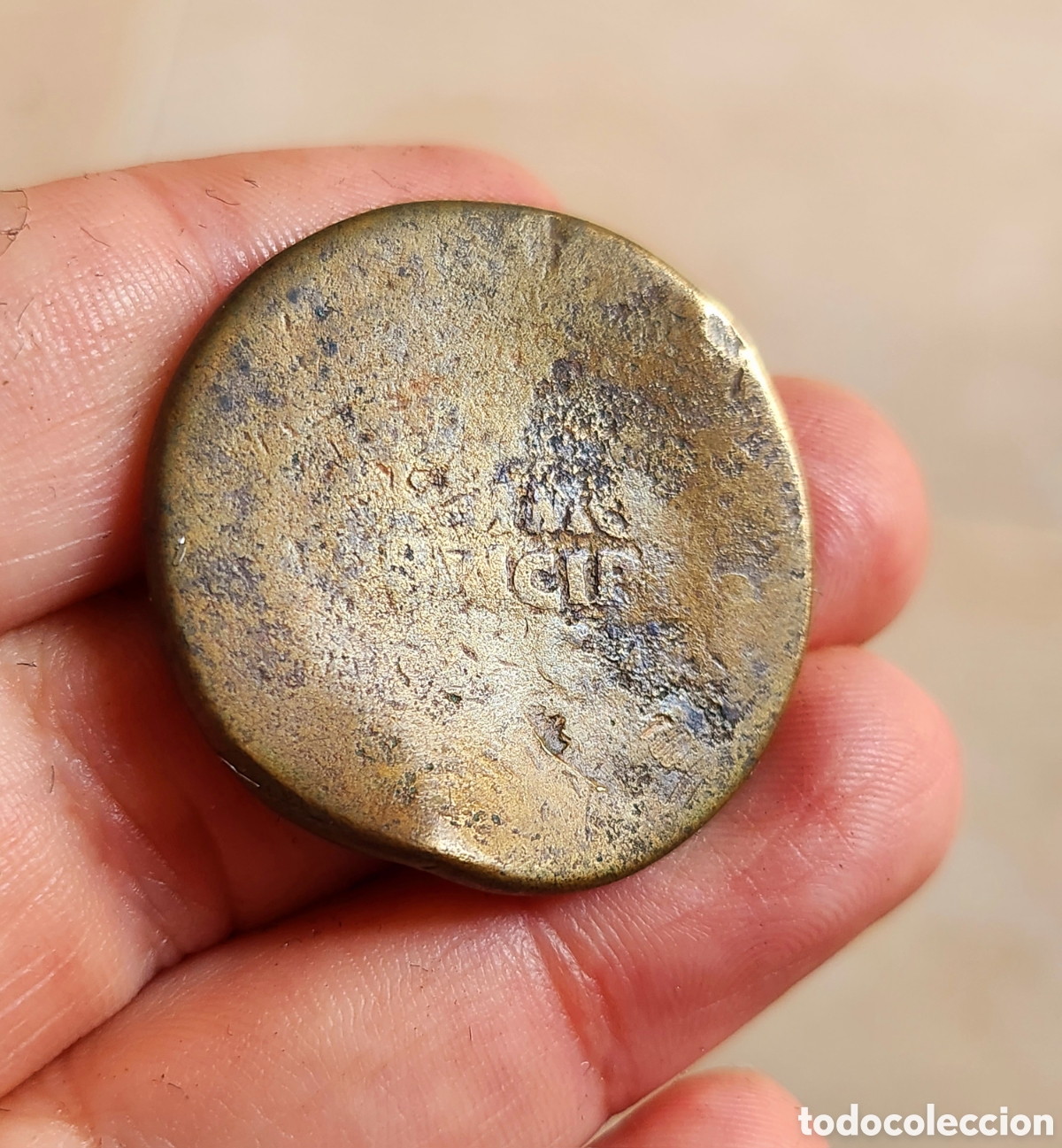 Monedas Imperio romano: Sestercio Trajano raro reverso - Foto 4
