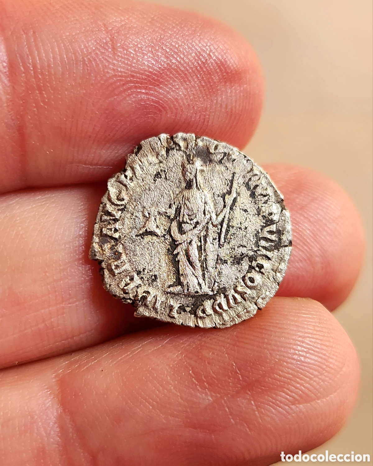 Monedas Imperio romano: Aut&eacute;ntico denario de C&oacute;modo - Foto 8