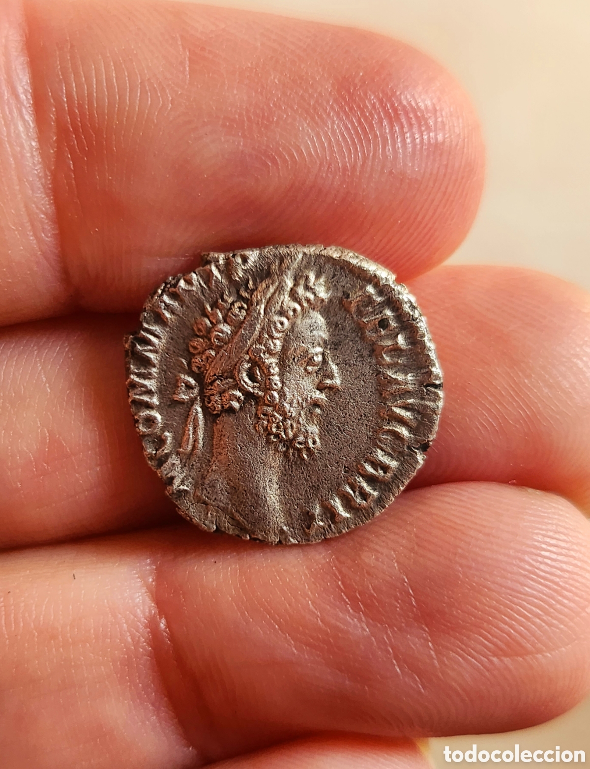 Monedas Imperio romano: Aut&eacute;ntico denario de C&oacute;modo - Foto 5