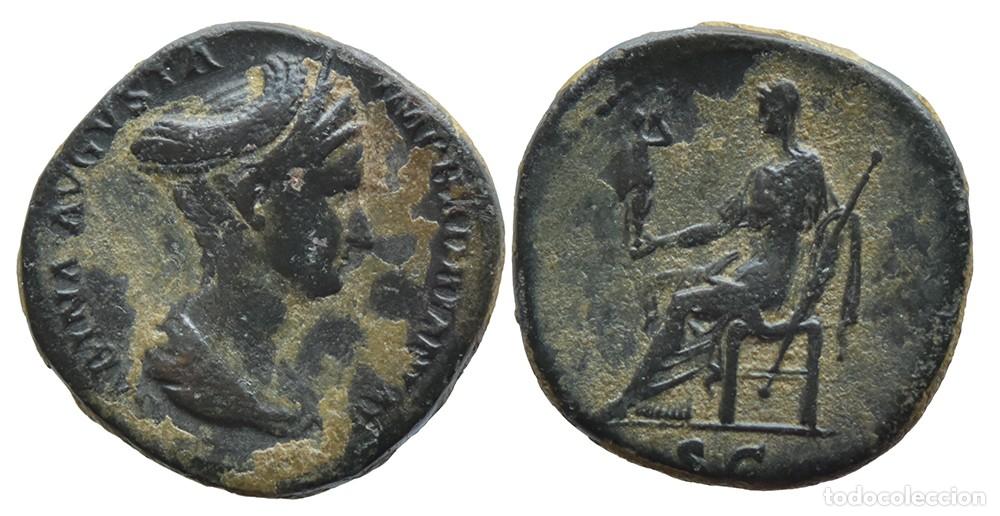 Monedas Imperio romano: SABINA AS - Foto 1