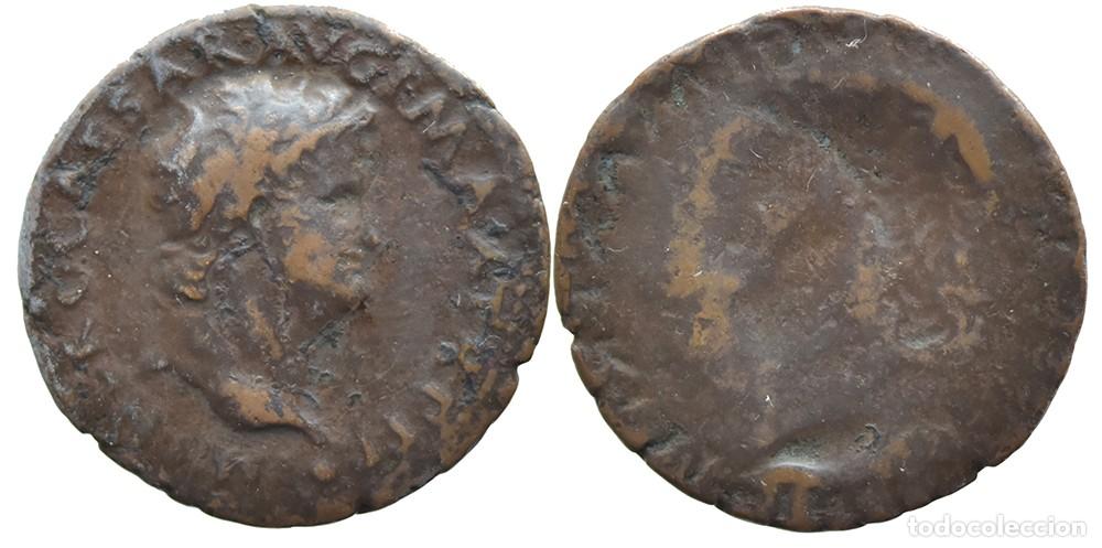 Monedas Imperio romano: NERON AS INCUSO - Foto 1