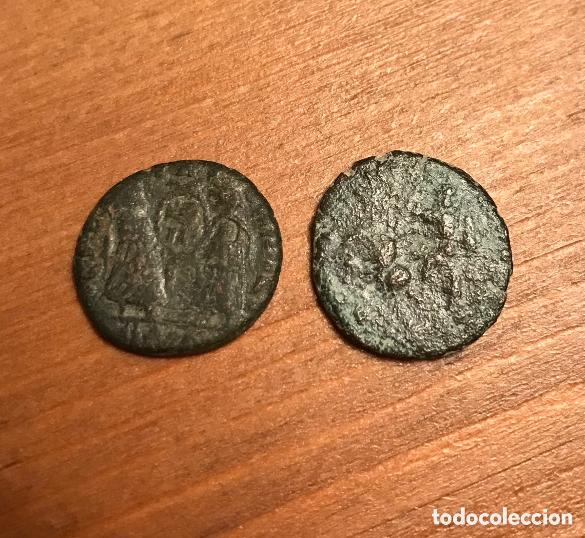 Monedas Imperio romano: Lote de 2 monedas romanas. - Foto 2