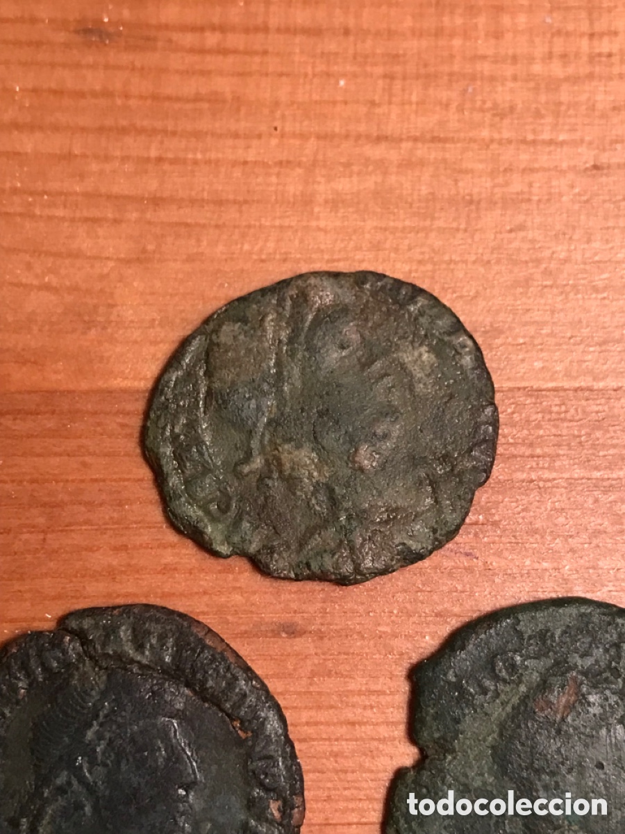 Monedas Imperio romano: Lote de 7 monedas romanas. - Foto 3