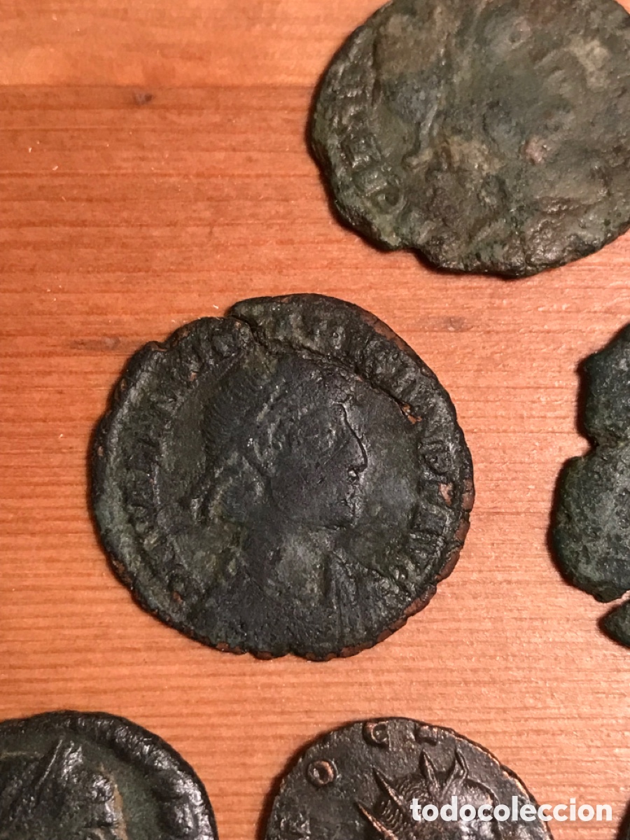 Monedas Imperio romano: Lote de 7 monedas romanas. - Foto 4