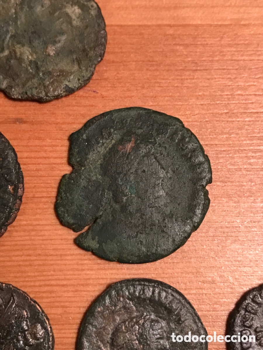 Monedas Imperio romano: Lote de 7 monedas romanas. - Foto 5