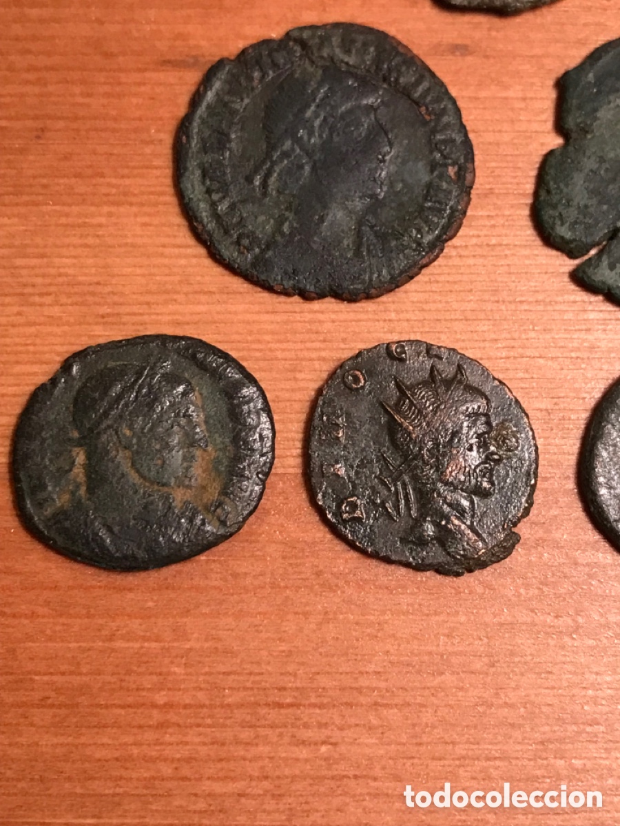 Monedas Imperio romano: Lote de 7 monedas romanas. - Foto 8