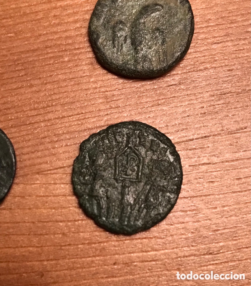 Monedas Imperio romano: Lote de 5 monedas romanas. - Foto 10