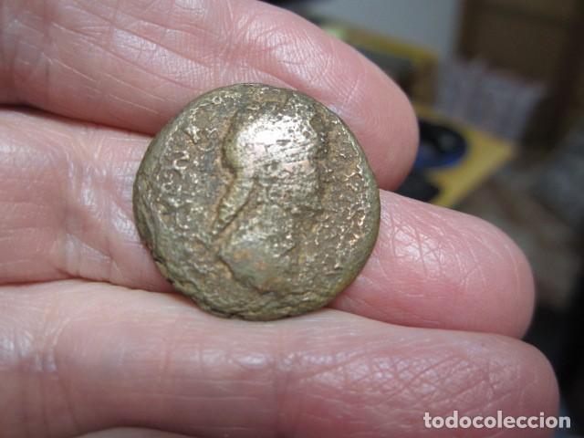 Monedas Imperio romano: MONEDA DE 1 AS DE VIBIA SABINA (ESPOSA DE ADRIANO) - Foto 1
