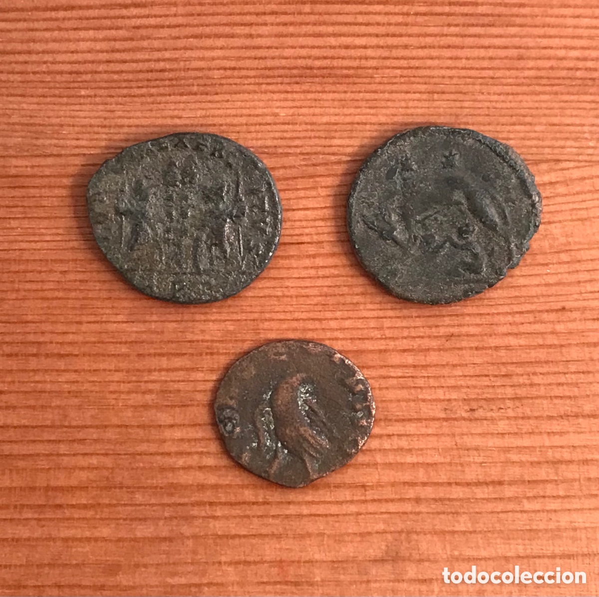 Monedas Imperio romano: Lote de 3 monedas romanas. - Foto 2
