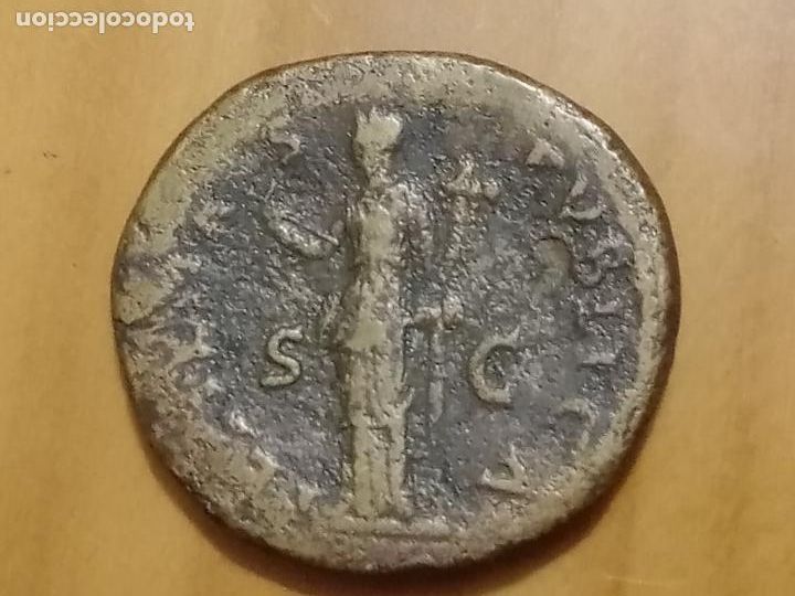 Monedas Imperio romano: Dupondio de Vespasiano - Foto 2
